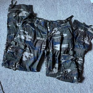 Camo cargo pants